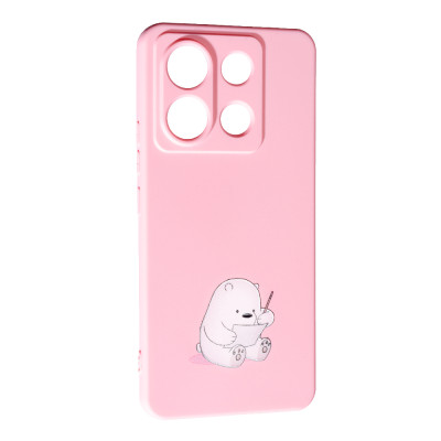 Накладка (з мікрофіброю) Case Art для Xiaomi Redmi Note 13 Pro 5G / Poco X6- Bear Накладка (з мікрофіброю) Case Art для Xiaomi Redmi Note 13 Pro 5G / Poco X6- Bear