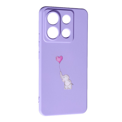 Накладка (з мікрофіброю) Case Art для Xiaomi Redmi Note 13 Pro 5G / Poco X6- Elephant Накладка (з мікрофіброю) Case Art для Xiaomi Redmi Note 13 Pro 5G / Poco X6- Elephant