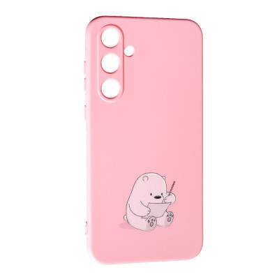 Накладка (з мікрофіброю) Case Art для Samsung A55- Bear Накладка (з мікрофіброю) Case Art для Samsung A55- Bear