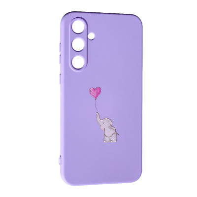 Накладка (з мікрофіброю) Case Art для Samsung A55- Elephant Накладка (з мікрофіброю) Case Art для Samsung A55- Elephant