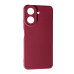 Накладка гумова SMTT для Xiaomi Redmi 13C 4G / Poco C65- марсала