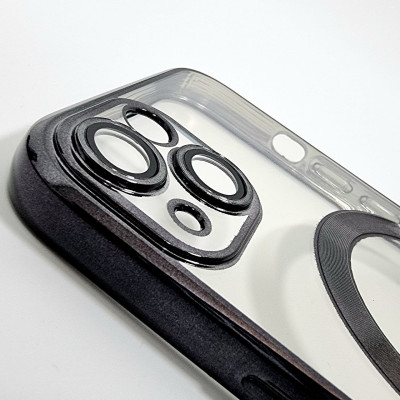 Накладка Shining Full Camera with Magnetic для iPhone 14- чорний