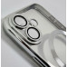 Накладка Shining Full Camera with Magnetic для iPhone 16 Plus- сріблястий Накладка Shining Full Camera with Magnetic для iPhone 16 Plus- сріблястий