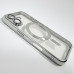 Накладка Shining Full Camera with Magnetic для iPhone 16- сріблястий Накладка Shining Full Camera with Magnetic для iPhone 16- сріблястий