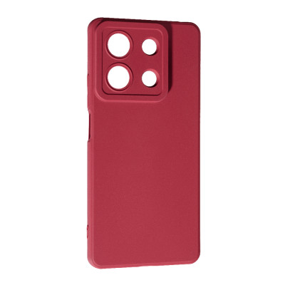 Накладка гумова SMTT для Xiaomi Redmi Note 13 5G- марсала