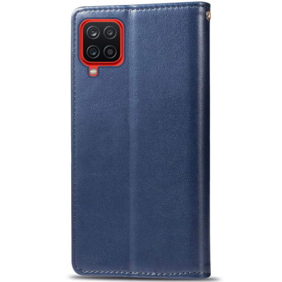 Чохол-книжка GETMAN Gallant шкіряний для Samsung A22 / M22 / M32- синій Чохол-книжка GETMAN Gallant шкіряний для Samsung A22 / M22 / M32- синій