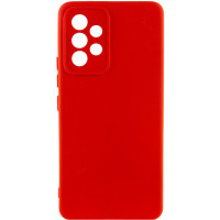 Накладка (з мікрофіброю) GETMAN Liquid Silk Full Camera для Samsung A52 / A52s- червоний Накладка (з мікрофіброю) GETMAN Liquid Silk Full Camera для Samsung A52 / A52s- червоний