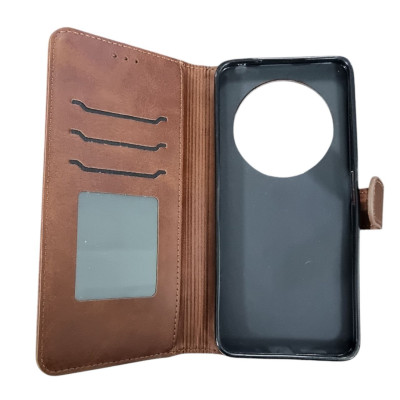 Чохол-книжка Flip Cover для Xiaomi Redmi 14C / Redmi A4 / Poco C75- темно-коричневий Чохол-книжка Flip Cover для Xiaomi Redmi 14C / Redmi A4 / Poco C75- темно-коричневий
