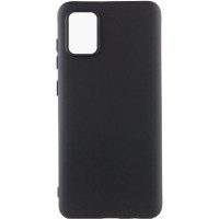 Накладка (з мікрофіброю) Silicone Cover Lakshmi для Samsung A31 / A315- чорний