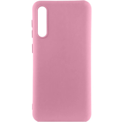 Накладка (з мікрофіброю) Silicone Cover Lakshmi для Samsung A50 / A50s / A30s- рожевий