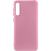 Накладка (з мікрофіброю) Silicone Cover Lakshmi для Samsung A50 / A50s / A30s- рожевий