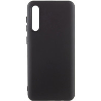 Накладка (з мікрофіброю) Silicone Cover Lakshmi для Samsung A50 / A50s / A30s- чорний