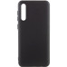 Накладка (з мікрофіброю) Silicone Cover Lakshmi для Samsung A50 / A50s / A30s- чорний