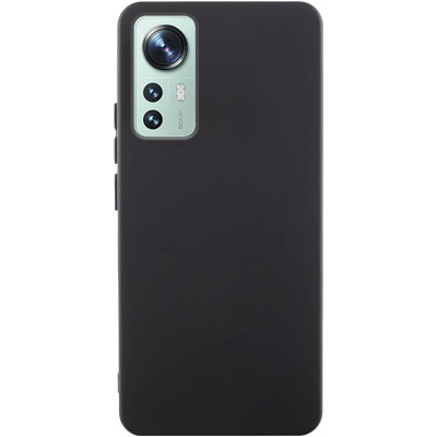 Накладка (з мікрофіброю) Silicone Cover Lakshmi для Xiaomi 12T / 12T Pro- чорний