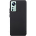 Накладка (з мікрофіброю) Silicone Cover Lakshmi для Xiaomi 12T / 12T Pro- чорний