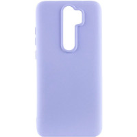 Накладка (з мікрофіброю) Silicone Cover Lakshmi для Xiaomi Redmi 9- бузковий