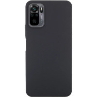 Накладка (з мікрофіброю) Silicone Cover Lakshmi для Xiaomi Redmi Note 10 / Note 10S / Poco M5s- чорний