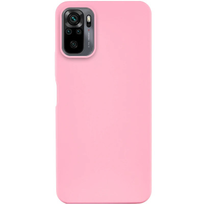Накладка (з мікрофіброю) Silicone Cover Lakshmi для Xiaomi Redmi Note 10 / Note 10S / Poco M5s- рожевий