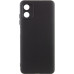Накладка (з мікрофіброю) Silicone Cover Lakshmi Full Camera для Motorola Moto G04 / G04s / E14- чорний