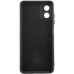 Накладка (з мікрофіброю) Silicone Cover Lakshmi Full Camera для Motorola Moto G04 / G04s / E14- чорний