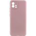 Накладка (з мікрофіброю) Silicone Cover Lakshmi Full Camera для Motorola Moto G72- рожевий пісок