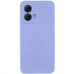 Накладка (з мікрофіброю) Silicone Cover Lakshmi Full Camera для Motorola Moto G84- бузковий
