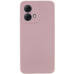 Накладка (з мікрофіброю) Silicone Cover Lakshmi Full Camera для Motorola Moto G84- рожевий пісок