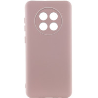 Накладка (з мікрофіброю) Silicone Cover Lakshmi Full Camera для Realme 12 5G- рожевий пісок