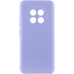 Накладка (з мікрофіброю) Silicone Cover Lakshmi Full Camera для Realme 12 5G- бузковий