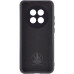 Накладка (з мікрофіброю) Silicone Cover Lakshmi Full Camera для Realme 12 5G- чорний