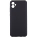 Накладка (з мікрофіброю) Silicone Cover Lakshmi Full Camera для Samsung A06- чорний
