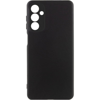 Накладка (з мікрофіброю) Silicone Cover Lakshmi Full Camera для Samsung M23 5G / M13 4G- чорний