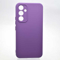 Накладка (з мікрофіброю) Silicone Cover Lakshmi Full Camera для Samsung M35 5G- фіолетовий