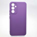 Накладка (з мікрофіброю) Silicone Cover Lakshmi Full Camera для Samsung M35 5G- фіолетовий