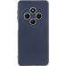 Накладка (з мікрофіброю) Silicone Cover Lakshmi Full Camera для Xiaomi Redmi 14C / Redmi A4 / Poco C75- темно-синій