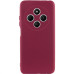 Накладка (з мікрофіброю) Silicone Cover Lakshmi Full Camera для Xiaomi Redmi 14C / Redmi A4 / Poco C75- марсала