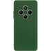 Накладка (з мікрофіброю) Silicone Cover Lakshmi Full Camera для Xiaomi Redmi 14C / Redmi A4 / Poco C75- темно-зелений
