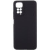 Накладка (з мікрофіброю) Silicone Cover Lakshmi Full Camera для Xiaomi Redmi Note 11 4G / Note 11S- чорний