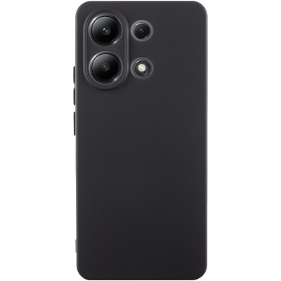 Накладка (з мікрофіброю) Silicone Cover Lakshmi Full Camera для Xiaomi Redmi Note 13 5G- чорний