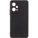 Накладка (з мікрофіброю) Silicone Cover Lakshmi Full Camera для Xiaomi Redmi Note 12 Pro 5G- чорний