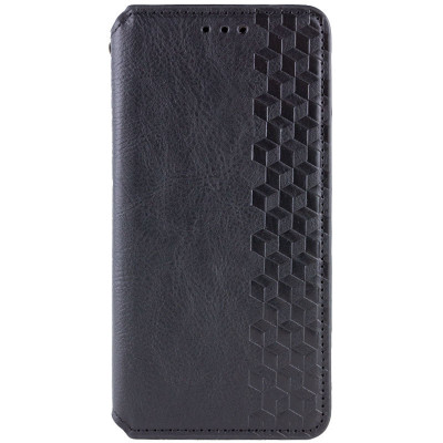 Чохол-книжка GETMAN Cubic для Xiaomi Redmi 14C / Redmi A4 / Poco C75- чорний Чохол-книжка GETMAN Cubic для Xiaomi Redmi 14C / Redmi A4 / Poco C75- чорний