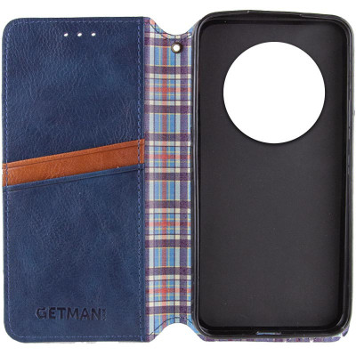 Чохол-книжка GETMAN Cubic для Xiaomi Redmi 14C / Redmi A4 / Poco C75- синій Чохол-книжка GETMAN Cubic для Xiaomi Redmi 14C / Redmi A4 / Poco C75- синій