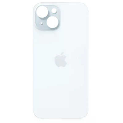 Задня кришка для iPhone 14 Plus (big hole) White