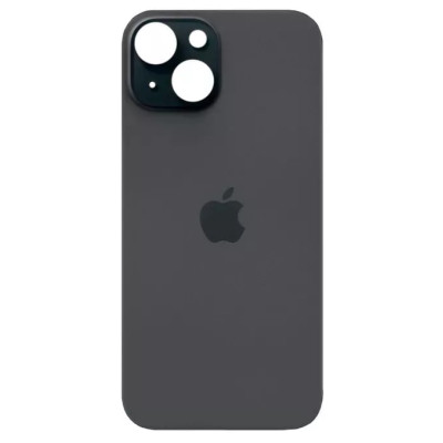 Задня кришка для iPhone 15 Plus (big hole) Black
