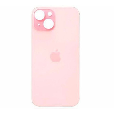 Задня кришка для iPhone 15 Plus (big hole) Pink