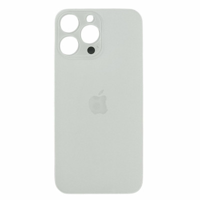 Задня кришка для iPhone 15 Pro Max (big hole) White Titanium