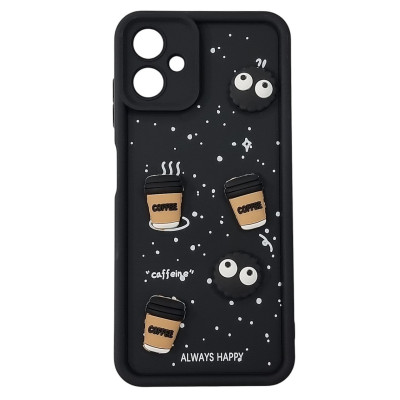 Накладка TPU Toys Case Always Happy для Samsung A06- чорний Накладка TPU Toys Case Always Happy для Samsung A06- чорний