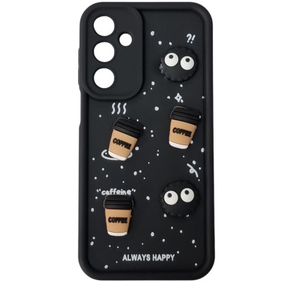 Накладка TPU Toys Case Always Happy для Samsung A16- чорний Накладка TPU Toys Case Always Happy для Samsung A16- чорний