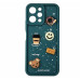 Накладка TPU Toys Case Always Happy для Xiaomi Redmi 12- сосново-зелений