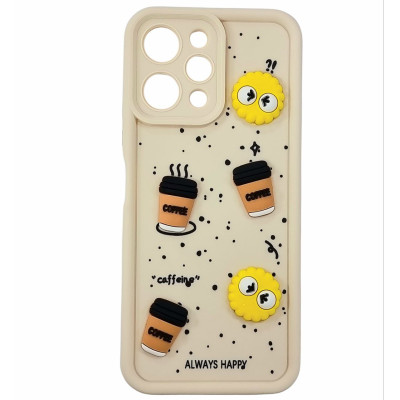 Накладка TPU Toys Case Always Happy для Xiaomi Redmi 12- рожевий пісок
